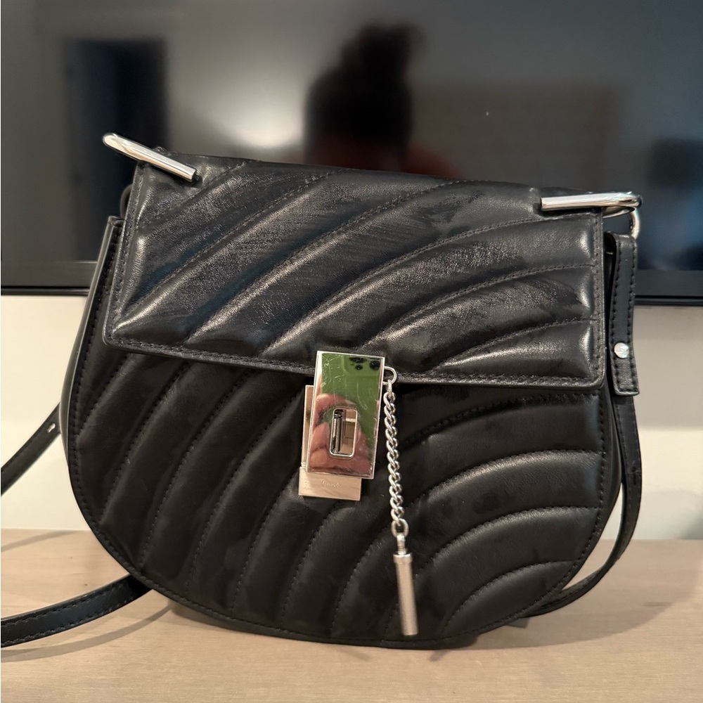 Black Chloe crossbody bag